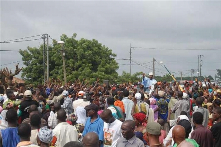 De Séguéla à Kani : Liesse populaire sur l’itinéraire d’ADO